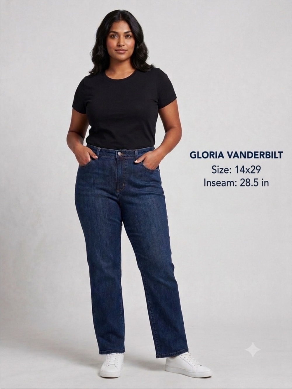 Gloria Vanderbilt Amanda
Classic Jeans Dark Wash Size
14x29 Like New
